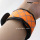 LED Nigh Vision oranje geruite armband